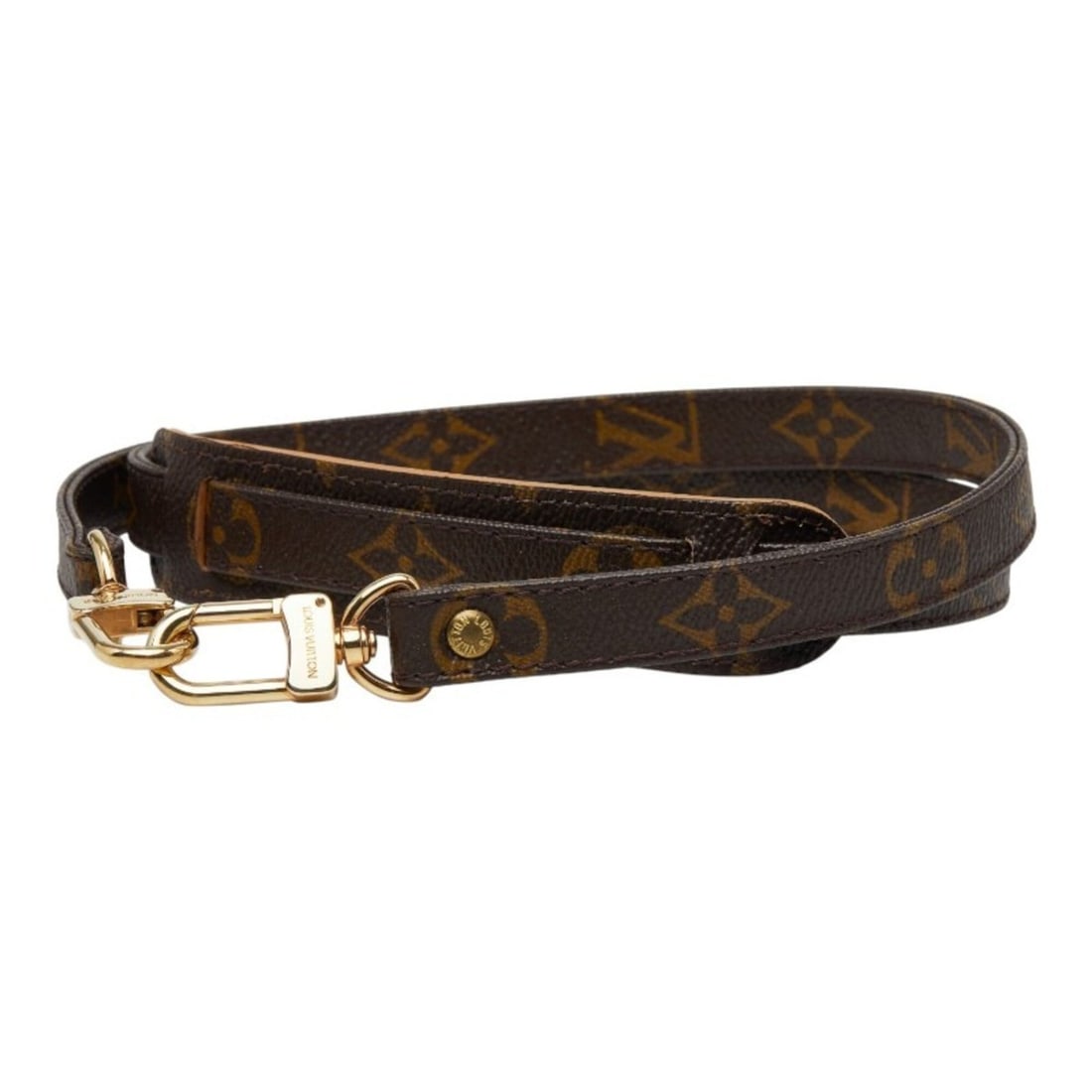 Louis Vuitton Monogram Shoulder Strap, Brown, Women's LOUIS VUITTON (1 of 10)