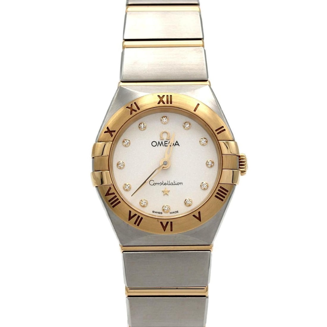 Omega Constellation Manhattan Two-Tone 12P 131.20.25.60.52.002 SSxYG Quartz Watch (1 of 12)