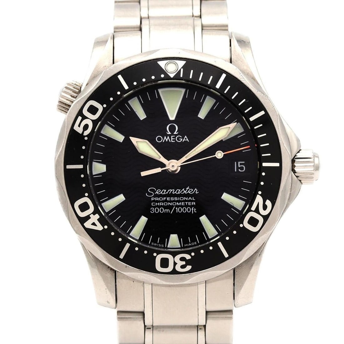 Omega Seamaster Professional 2252.50 Stainless Steel Automatic Watch: --- Catalog ---Category: SizeWrist Size: 20.5cm / 8.07''Case Diameter: 36mm / 1.42''Category: DesignType: WristwatchGender: Men,WomenColor (Dial): BlackMaterial (Band): Stainless steelMaterial (Case):