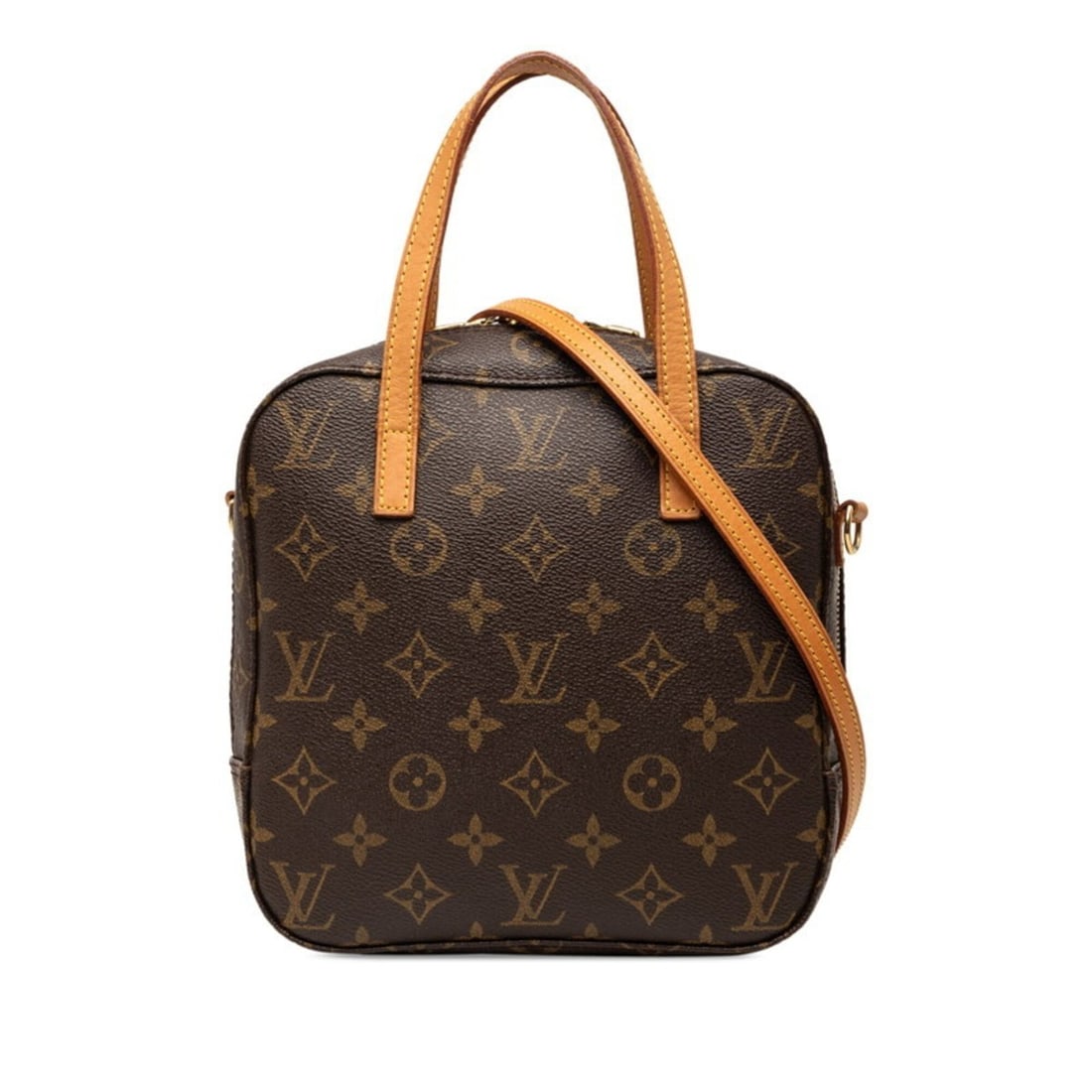 Louis Vuitton Monogram Spontini Handbag Shoulder Bag 2WAY M47500 Brown Leather Women's LOUIS VUITTON: --- Catalog ---Category: SizeStrap Drop: 48cm / 18.89''Handle Drop: 11.00cm / 4.33''Size (HxWxD): 20cm x 20cm x 8cm / 7.87'' x 7.87'' x 3.14''Category: DesignType: Handbag, Shoulder bagColor: BrownGen