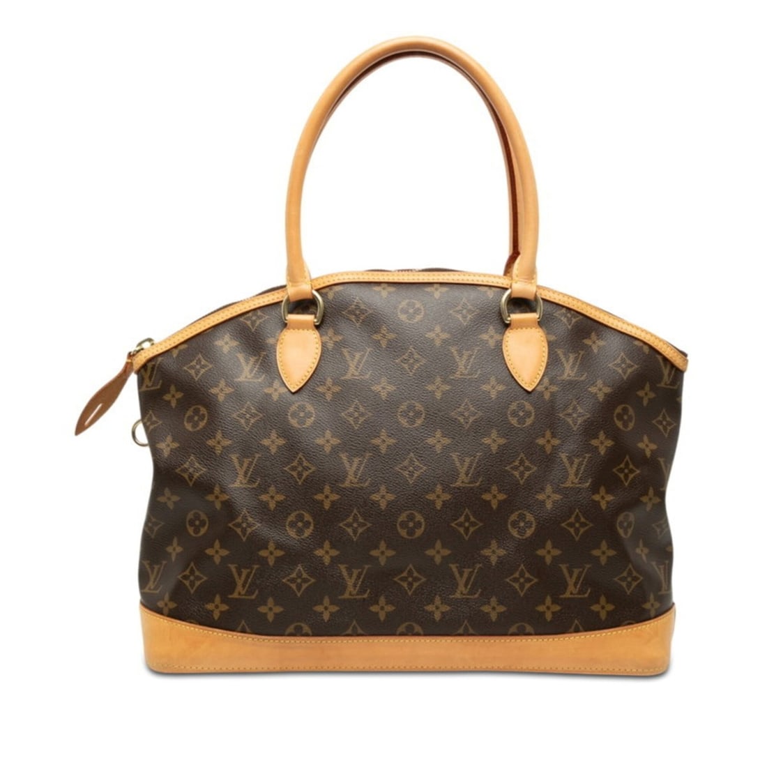 Louis Vuitton Monogram Lockit Horizontal Tote Bag Shoulder M40104 Brown Leather Women's LOUIS (1 of 9)