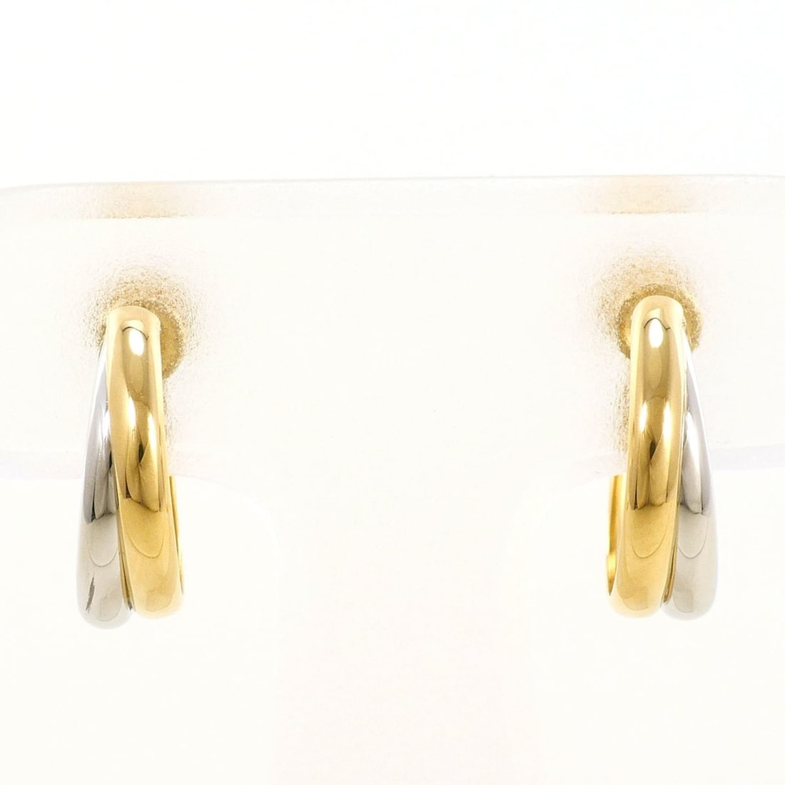 PT900 Platinum 18K Yellow Gold Earring (Single Earring) Total Weight 1.8g Jewelry: --- Catalog ---Category: SizeWeight: 1.8g / 0.06oz.Category: DesignType: Clip earringsColor: Platinum, Yellow goldMetal: Gold, PlatinumGender: WomenMaterial: Platinum 900, Yellow gold (18K)Metal Purit