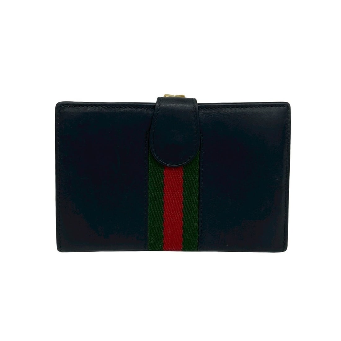 GUCCI Sherry Line Leather Bi-fold Wallet Mini Business Card Holder/Card Case Black Red Green 25801: --- Catalog ---Category: SizeSize (HxWxD): 10cm x 14.2cm x 1.2cm / 3.93'' x 5.59'' x 0.47''Category: DesignType: Wallet (bi-fold)Color: Black, Green, Red colorGender: WomenMaterial: Leather Category: 