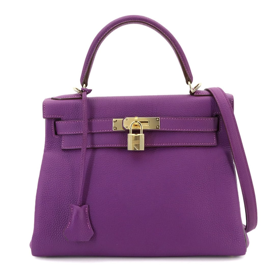 Hermes Kelly 28 Personal SPO Togo Anemone Etoupe 2-way Hand/Shoulder Handbag, Inside Stitching, C: --- Catalog ---Category: SizeSize (HxWxD): 20cm x 28cm x 12cm / 7.87'' x 11.02'' x 4.72''Category: DesignType: HandbagColor: Anemone, EtainGender: WomenMaterial: Togo leather Category: GeneralBrand: H