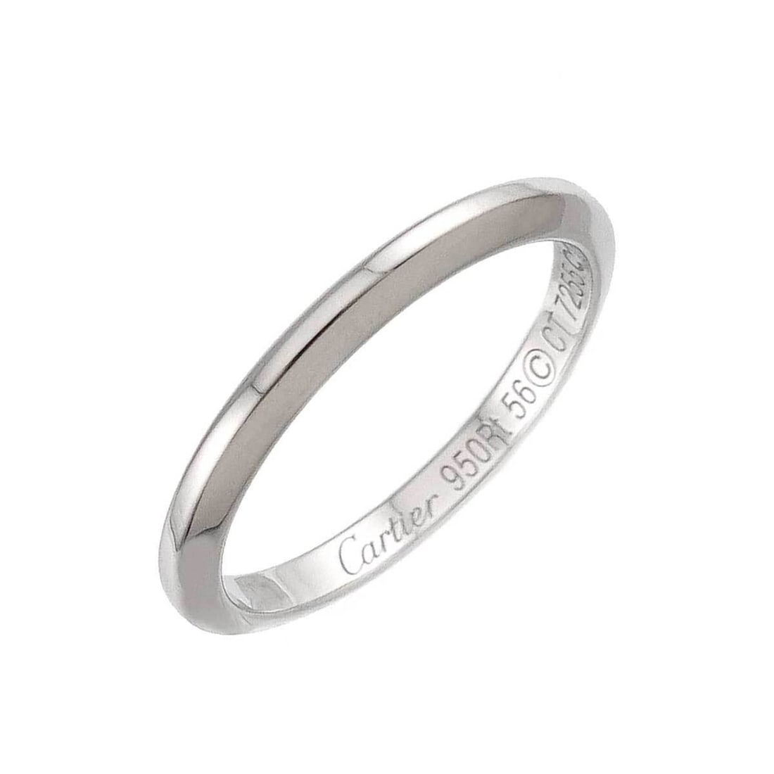 Cartier Declaration Ring #56, Platinum.