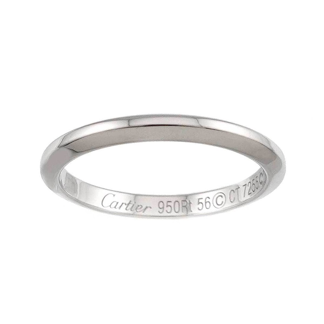 Cartier Declaration Ring #56, Platinum. - 2