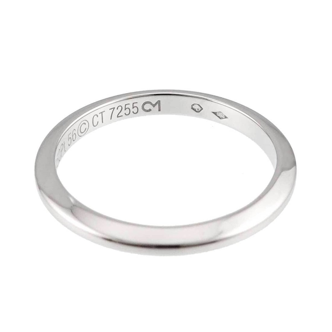 Cartier Declaration Ring #56, Platinum. - 4