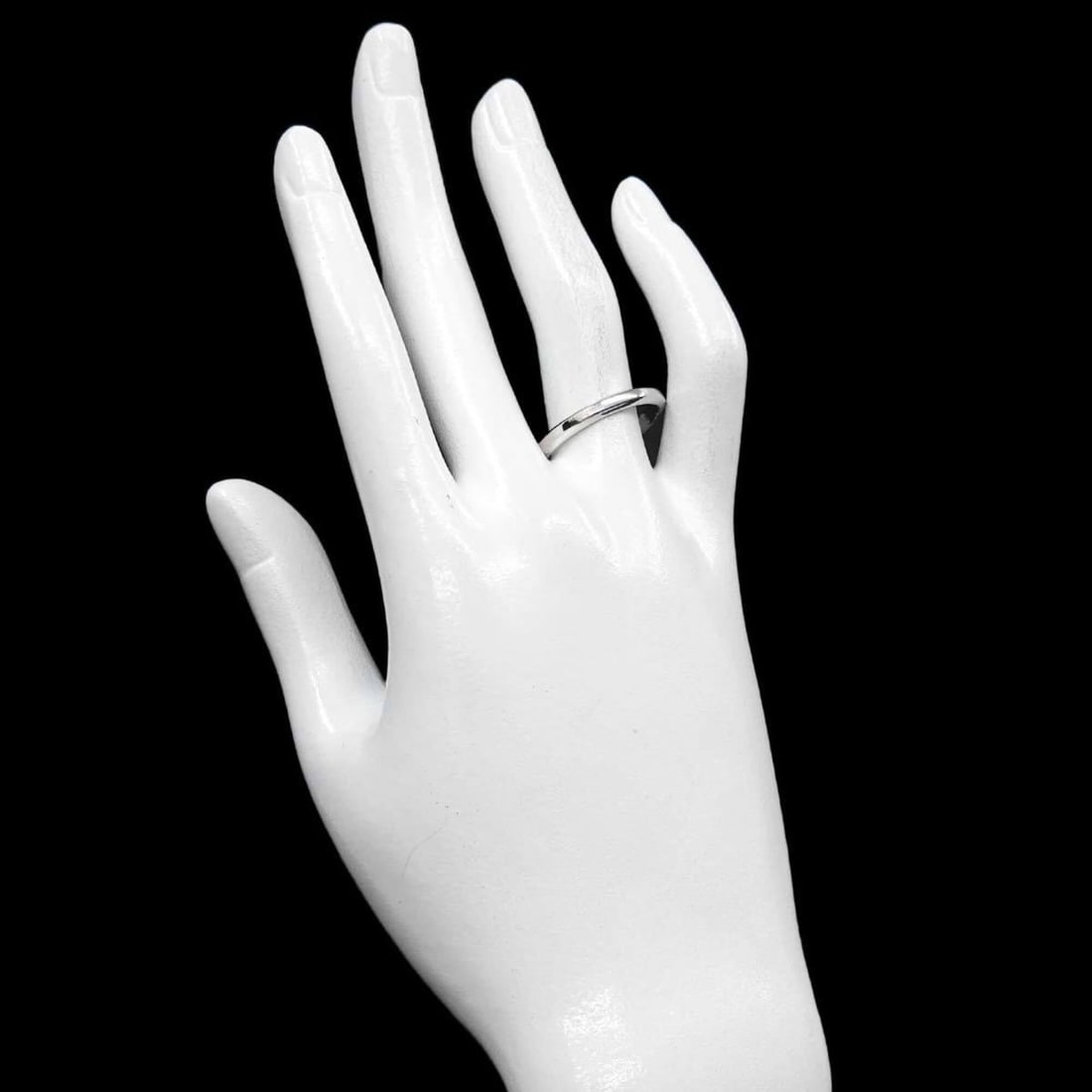 Cartier Declaration Ring #56, Platinum. - 7