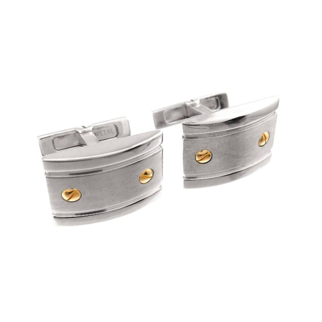 Cartier Santos Cufflinks (Silver) - 2