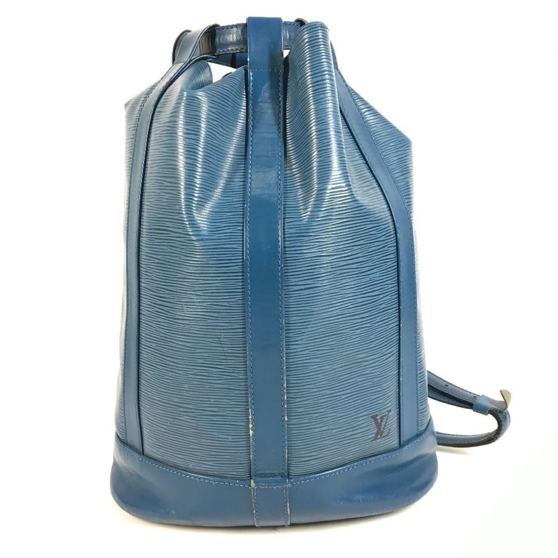LOUIS VUITTON M52355 Epi Randonee PM Shoulder Bag, Leather, Men's/Women's, Toledo Blue (1 of 15)