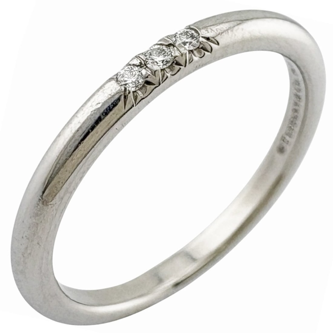Tiffany & Co. Forever Wedding Ring, Platinum 950 with Diamond, Women's Ring. (1 of 11)