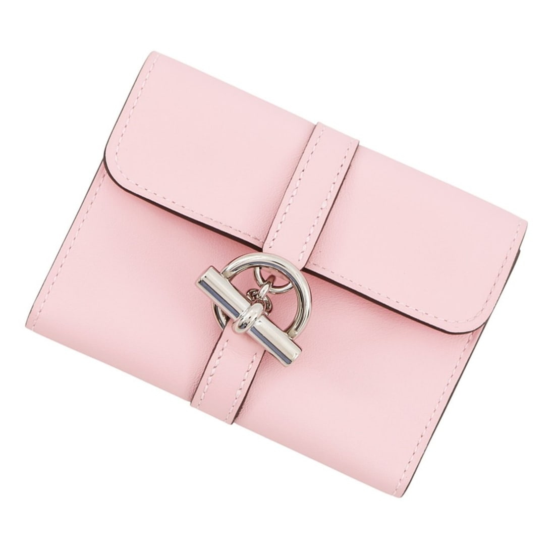 Hermes Grenan Compact Wallet, Rose Sakura Swift Leather, W Stamp, Coin Purse, HERMES WALLET (1 of 20)