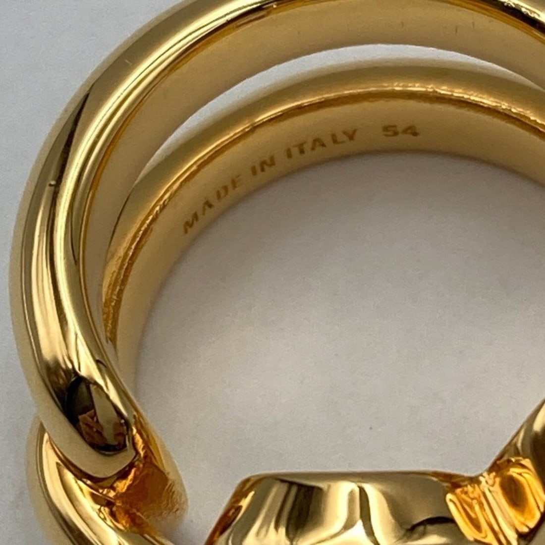 BALENCIAGA B CHAIN RING - 8