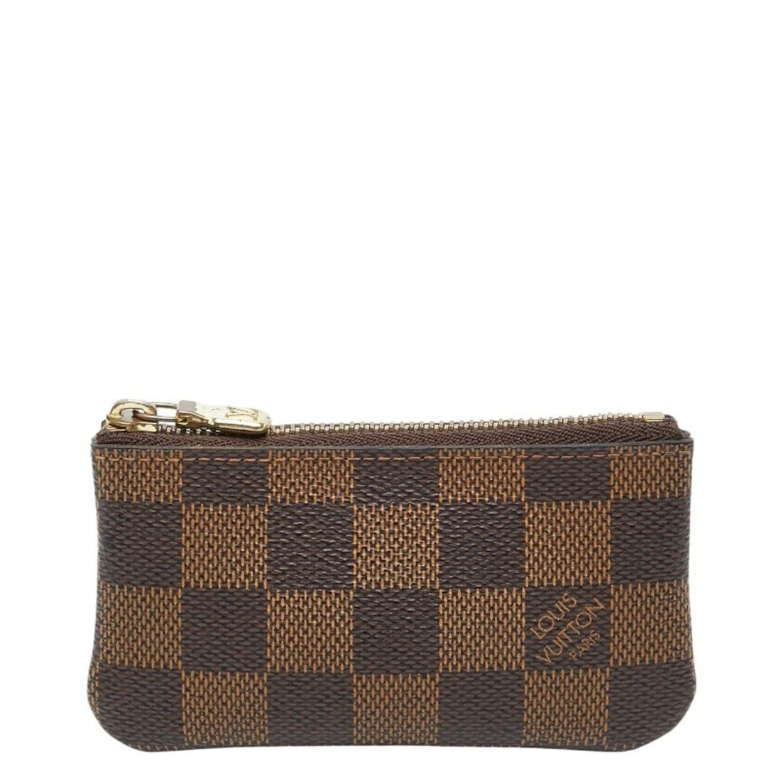 Louis Vuitton Damier Pochette Clé Wallet/Coin Case/Key Case N62658 Brown Leather Women's LOUIS: --- Catalog ---Category: SizeSize (HxWxD): 6cm x 11.5cm x 1cm / 2.36'' x 4.52'' x 0.39''Category: DesignType: Coin purse/coin caseColor: BrownGender: WomenMaterial: PVC , Leather Category: GeneralMPN: