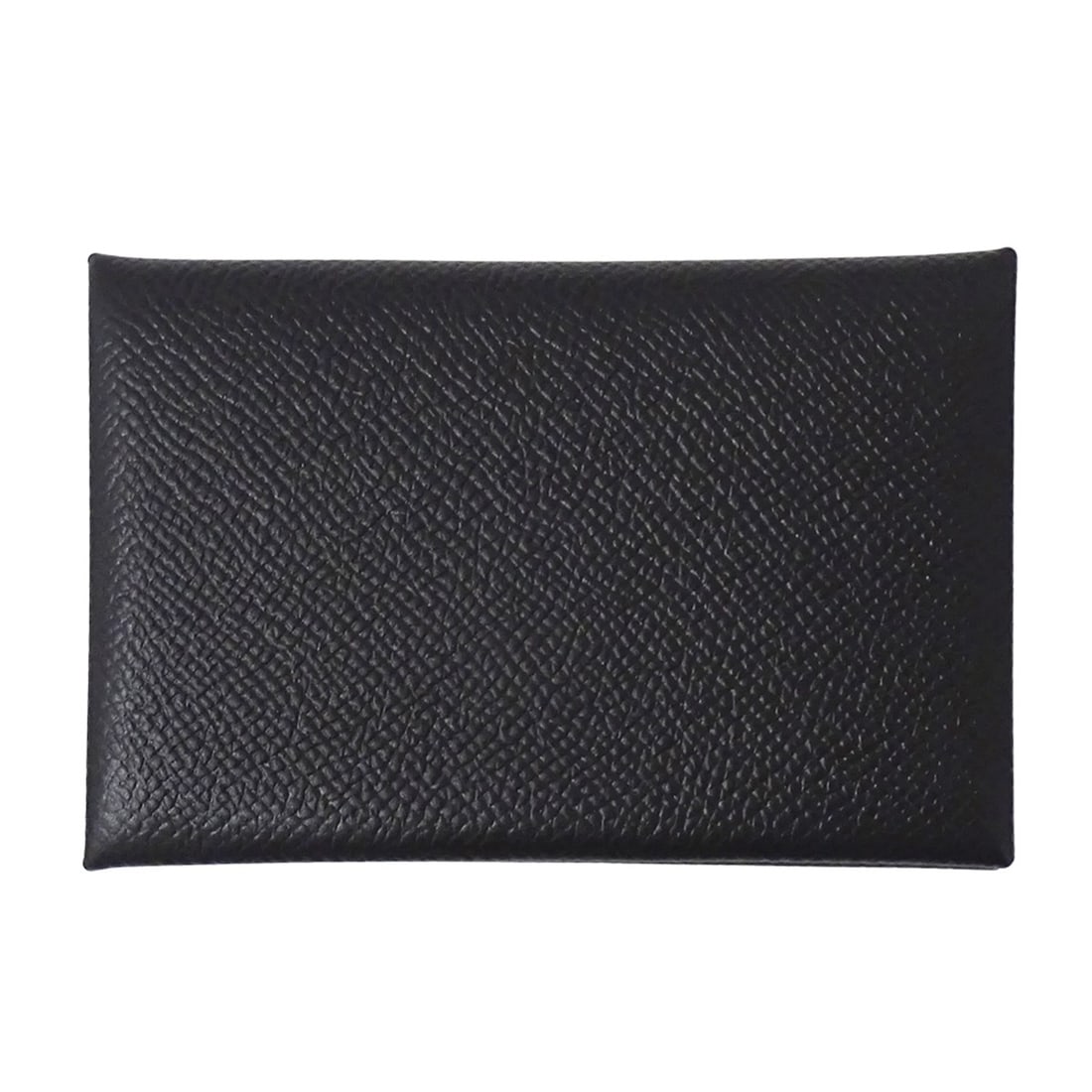 Hermes HERMES Business Card Holder/Card Case for Women and Men, Brand Calvi, Veau Epsom Leather,: --- Catalog ---Category: DesignType: Business card caseColor: BlackGender: Men,WomenMaterial: Epsom leather Category: GeneralBrand: HermesCountry of Origin: FranceCategory: Physical PropertiesSize (Hx