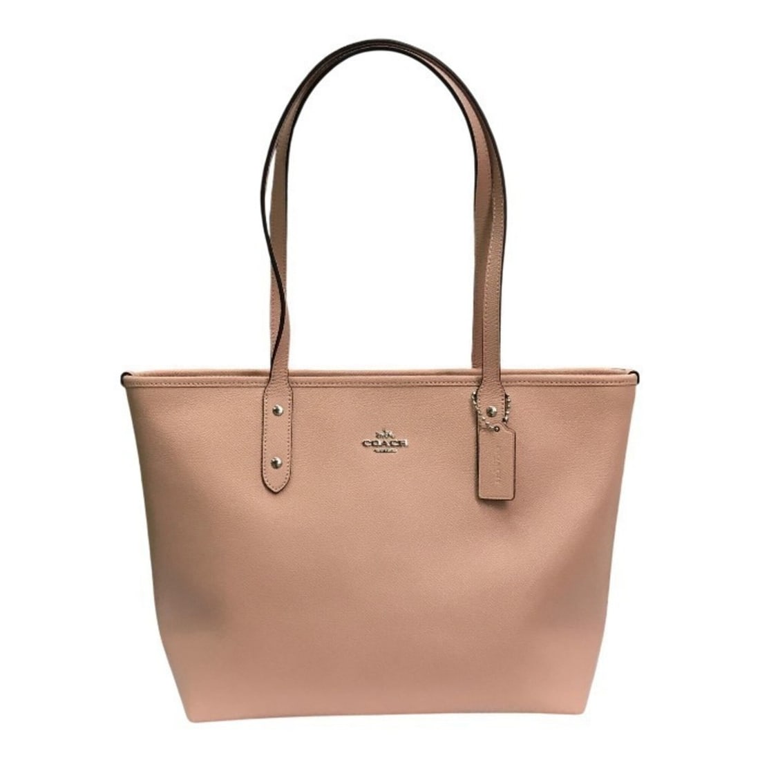 COACH Women's Leather Shoulder Tote Bag, Pink F58846: --- Catalog ---Category: SizeSize (HxWxD): 25cm x 40cm x 14cm / 9.84'' x 15.74'' x 5.51''Category: DesignType: Tote bagColor: PinkGender: WomenMaterial: Leather Category: GeneralBrand: CoachCountry of