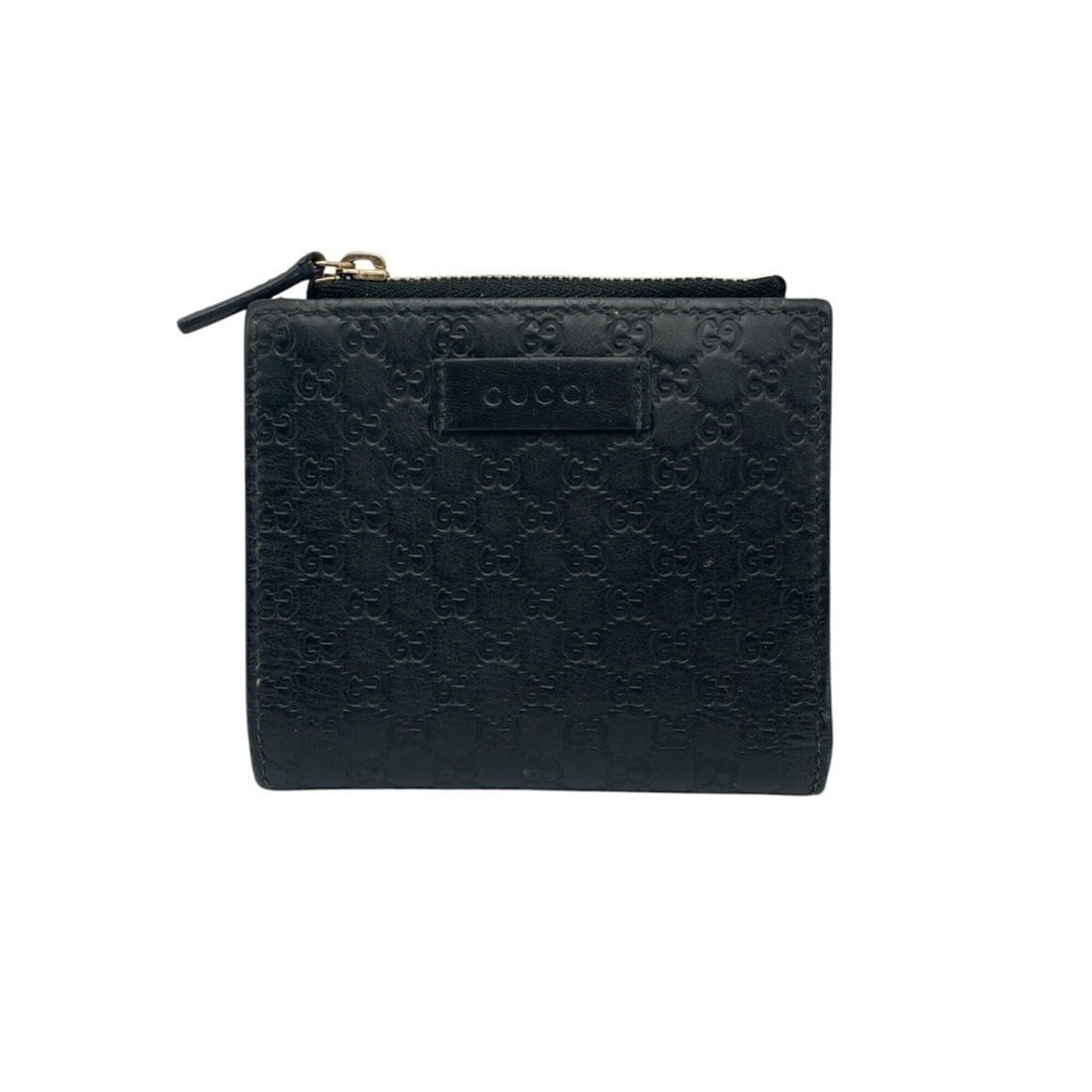 GUCCI Microguccissima Leather Bi-fold Wallet 510318: --- Catalog ---Category: SizeSize (HxWxD): 10cm x 11cm x 1.3cm / 3.93'' x 4.33'' x 0.51''Category: DesignType: Wallet (bi-fold)Color: BlackGender: Men,WomenMaterial: Leather Category: GeneralBrand: