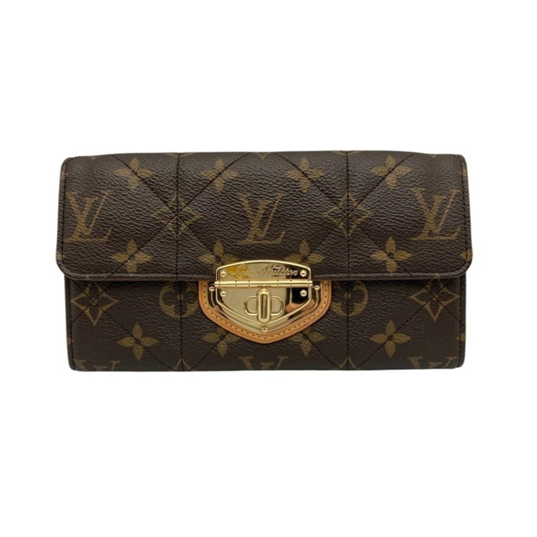 LOUIS VUITTON Louis Vuitton Monogram Portefeuille Sarah Etoile Long Wallet M66556: --- Catalog ---Category: SizeSize (HxWxD): 10.5cm x 19cm x 3cm / 4.13'' x 7.48'' x 1.18''Category: DesignType: Long wallet (bi-fold)Color: BrownMaterial: PVC Category: GeneralLine: MonogramBrand: