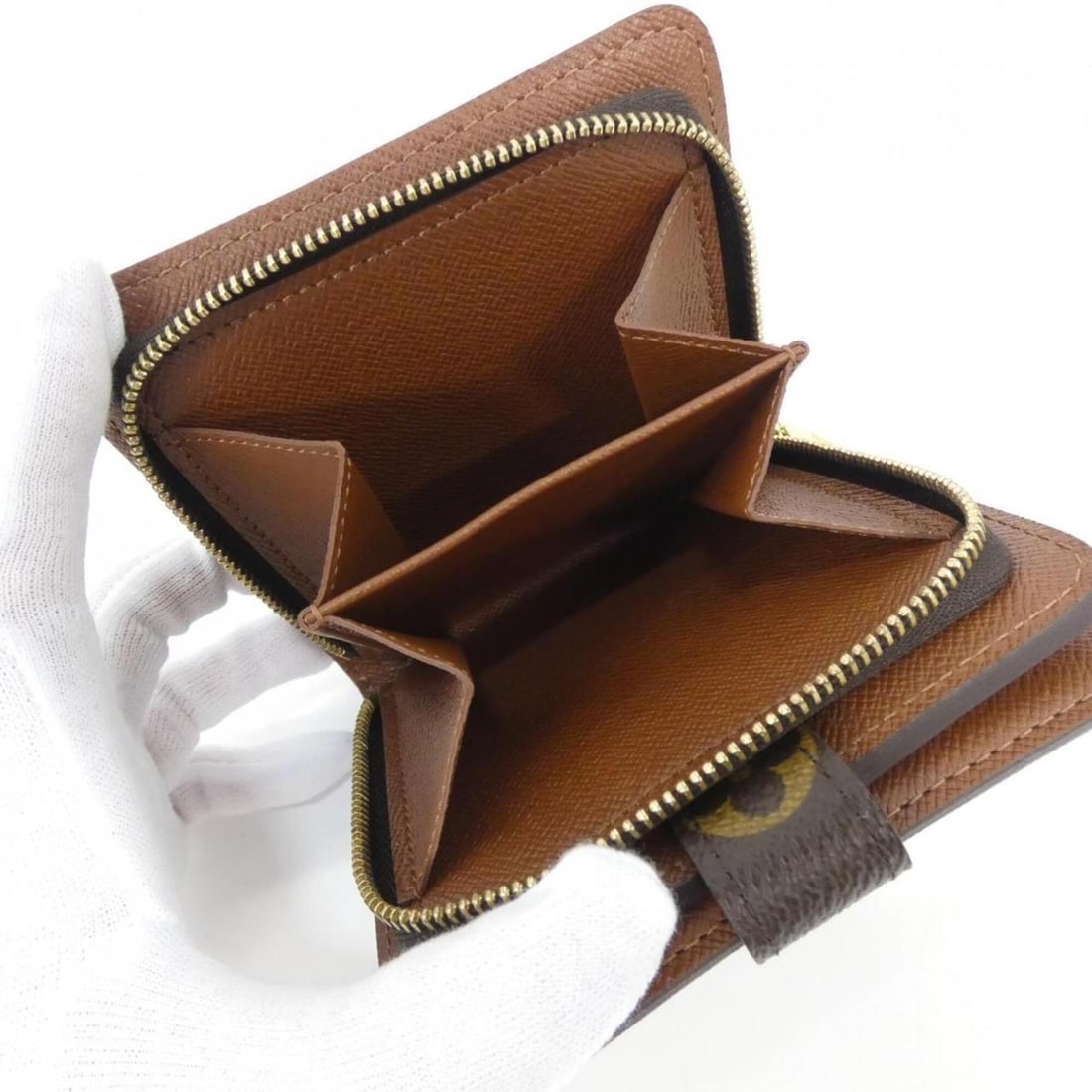 Louis Vuitton Monogram Compact Zip Wallet M61667 - 5
