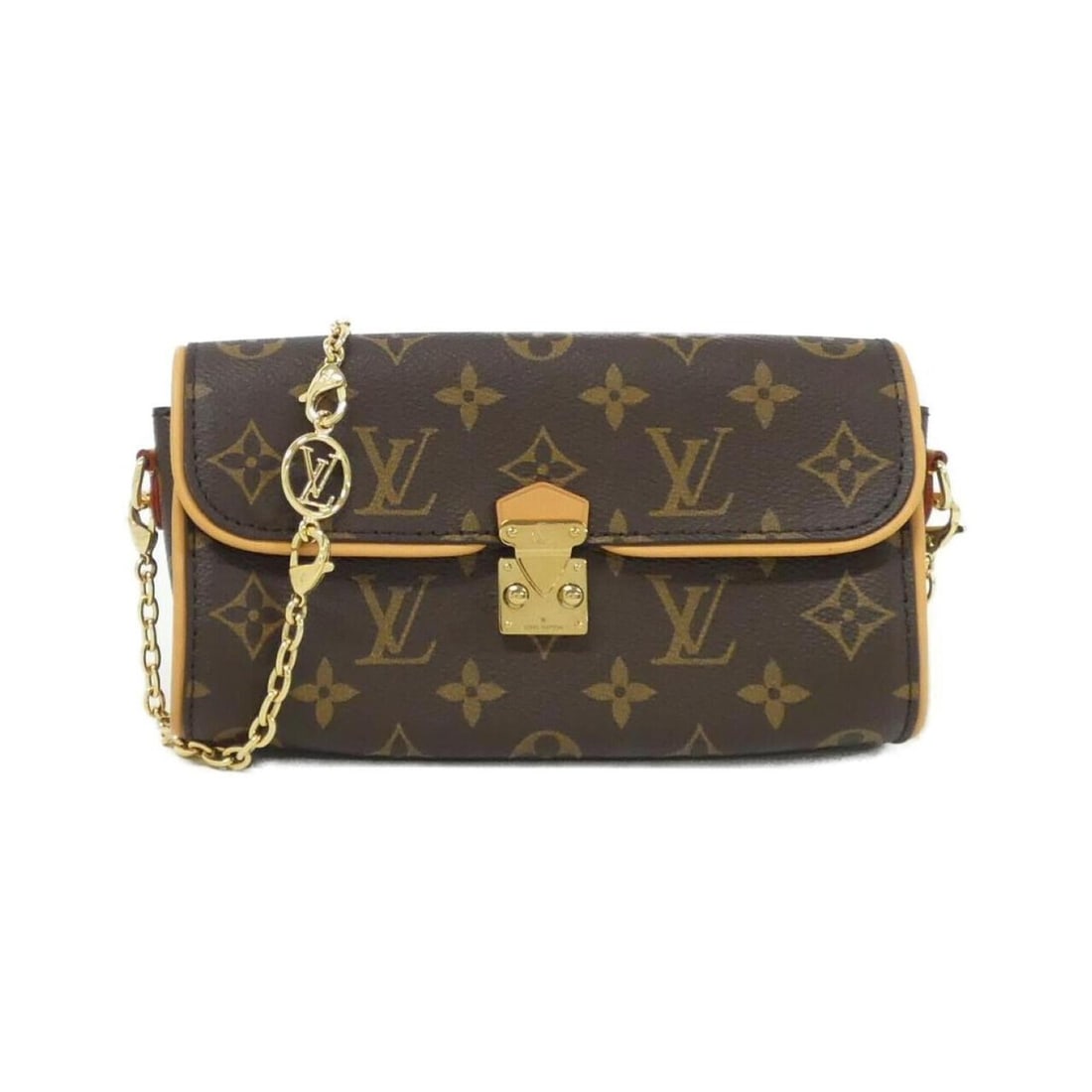 Louis Vuitton Monogram Pochette Camille M13566 Shoulder Bag: --- Catalog ---Category: SizeSize (HxWxD): 10cm x 20cm x 6cm / 3.93'' x 7.87'' x 2.36''Category: DesignType: Pochette, Shoulder bagColor: BrownGender: WomenMaterial: Coated canvas Category:
