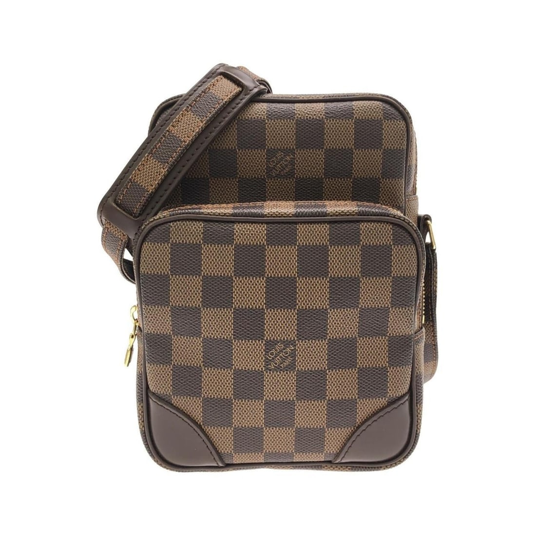 Louis Vuitton Damier Amazon N48074 Shoulder Bag: --- Catalog ---Category: SizeSize (HxWxD): 21.5cm x 15.5cm x 9.5cm / 8.46'' x 6.1'' x 3.74''Category: DesignType: Shoulder bagColor: BrownGender: Women,MenMaterial: Coated canvas Category:
