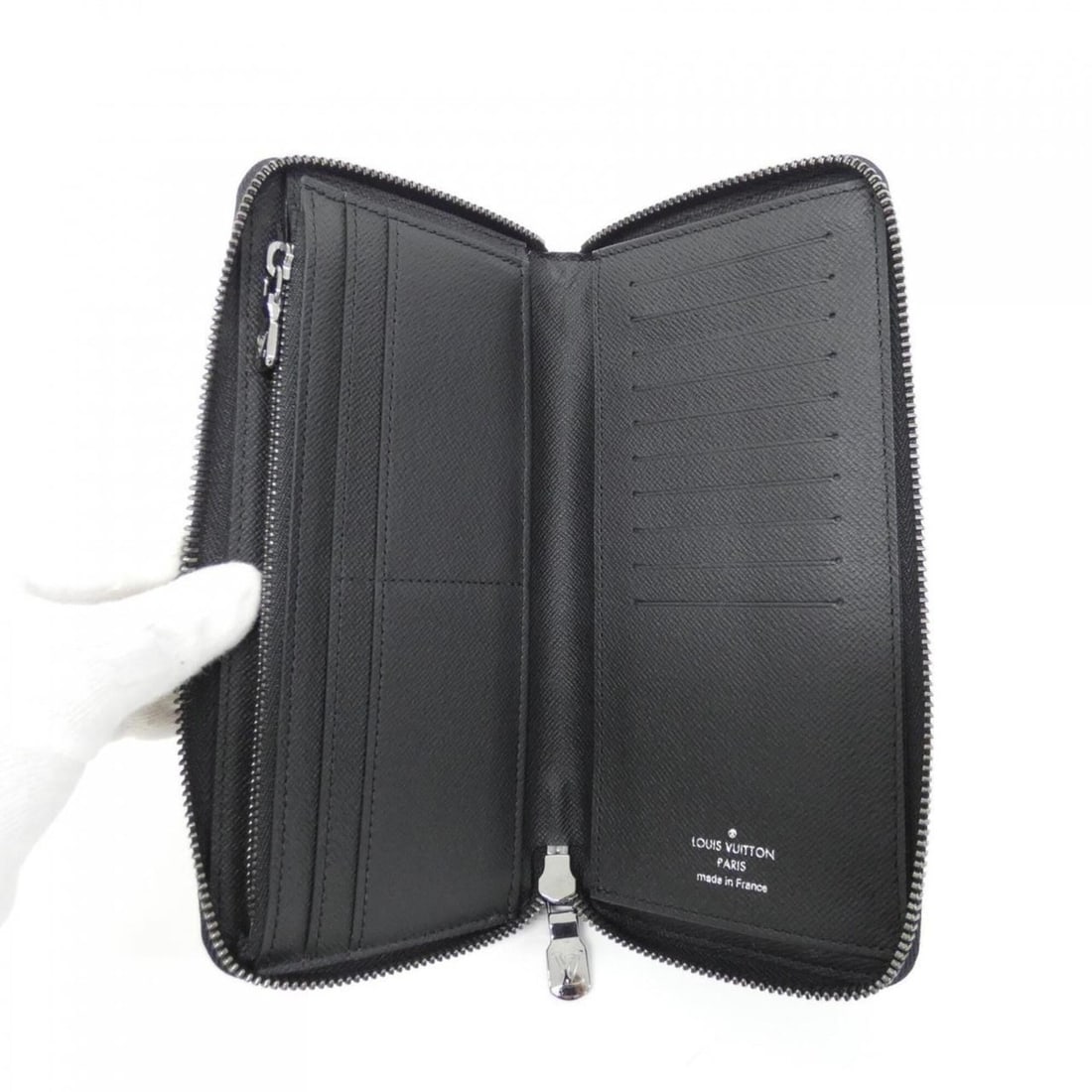 Louis Vuitton Monogram Eclipse Zippy Wallet Vertical M62295 - 3