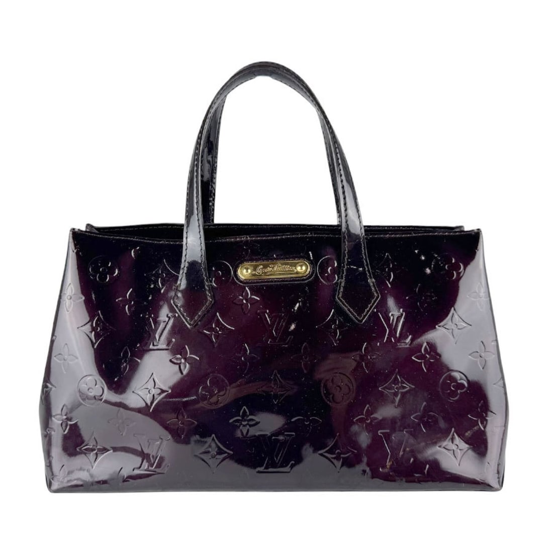 Louis Vuitton LOUIS VUITTON Handbag Monogram Vernis Wilshire PM Amarante Women's M93641 z9882: --- Catalog ---Category: SizeSize (HxWxD): 17cm x 30cm x 11cm / 6.69'' x 11.81'' x 4.33''Category: DesignType: HandbagColor: AmaranteGender: WomenMaterial: Monogram Vernis Category: GeneralMPN: