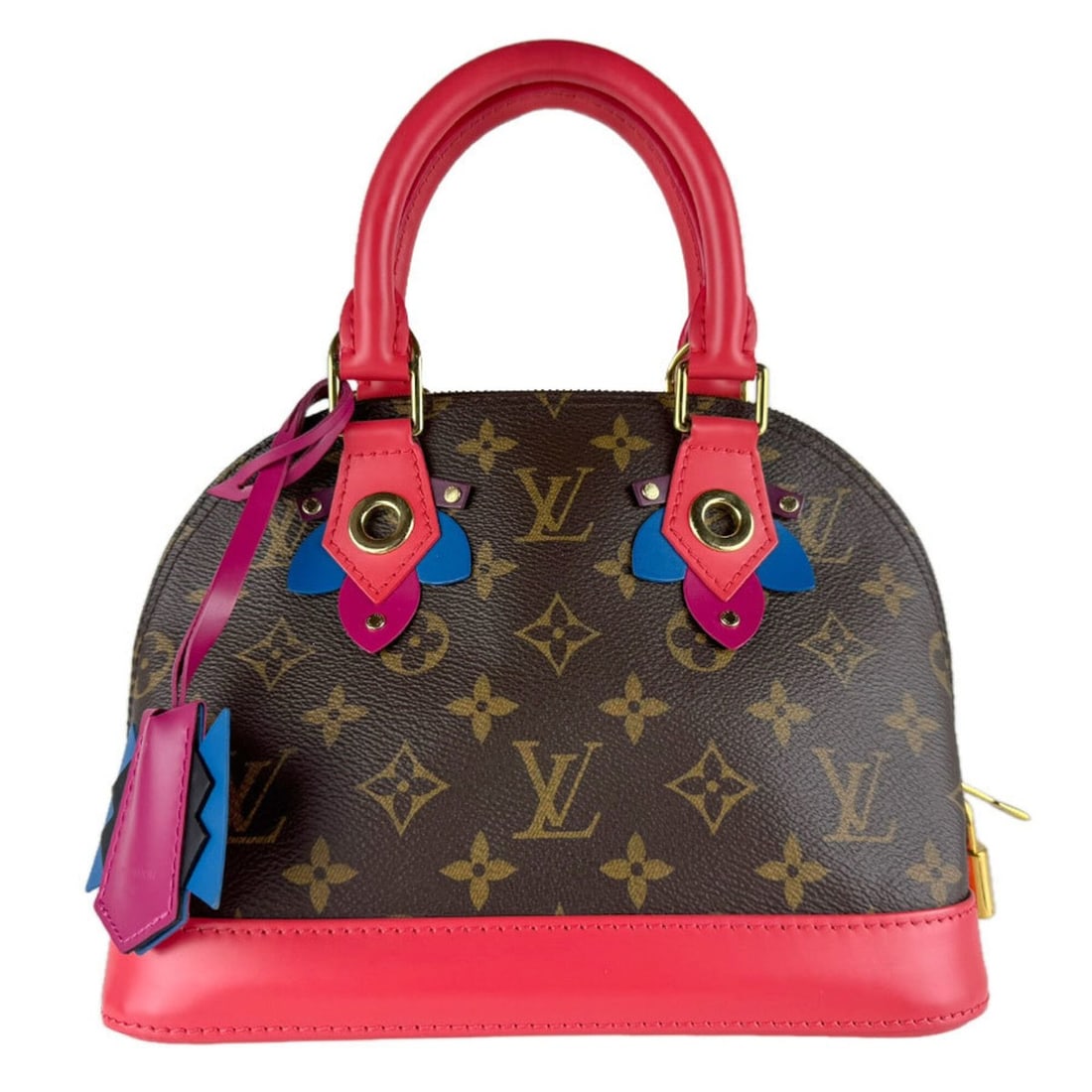 Louis Vuitton LOUIS VUITTON Handbag Shoulder Bag Monogram Totem Alma BB Canvas Flamingo Women's: --- Catalog ---Category: SizeSize (HxWxD): 18cm x 23cm x 11cm / 7.08'' x 9.05'' x 4.33''Category: DesignType: Handbag, Shoulder bagColor: MonogramGender: WomenMaterial: Monogram Category: GeneralMPN:
