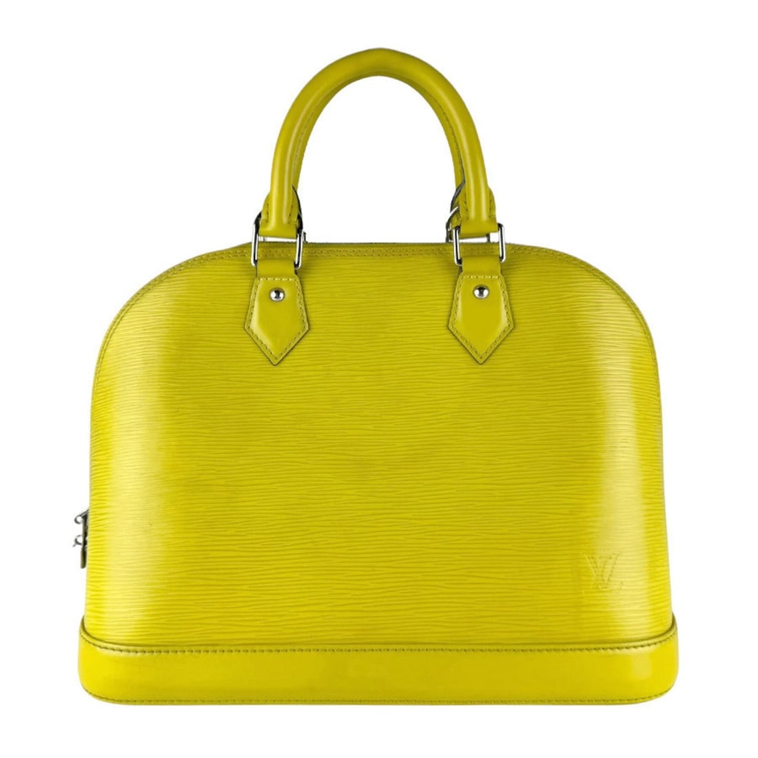 Louis Vuitton LOUIS VUITTON Alma PM Epi Leather Handbag, Pistachio, Women's, M40950 z9803: --- Catalog ---Category: SizeSize (HxWxD): 24cm x 31cm x 15cm / 9.44'' x 12.2'' x 5.9''Category: DesignType: HandbagColor: PistacheGender: WomenMaterial: Epi leather Category: GeneralMPN: