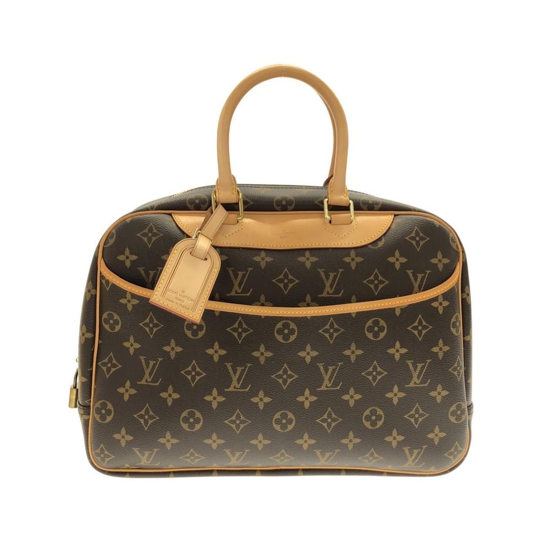 Louis Vuitton Monogram Bowling Vanity M47270 Handbag: --- Catalog ---Category: SizeSize (HxWxD): 28cm x 35cm x 13cm / 11.02'' x 13.77'' x 5.11''Category: DesignType: HandbagColor: MarronGender: WomenMaterial: Coated canvas Hardware Color: GoldCategory: