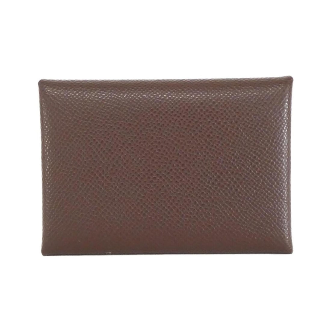 Hermes Calvi Duo 083035CK Wallet/Coin Case: --- Catalog ---Category: SizeSize (HxWxD): 7cm x 10.5cm x 1.5cm / 2.75'' x 4.13'' x 0.59''Category: DesignType: Coin purse/coin caseColor: BrownGender: Men,WomenMaterial: Epsom leather Category: Gener