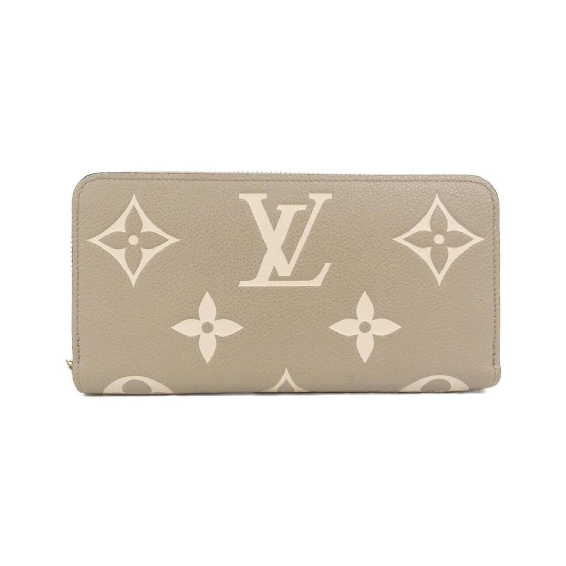 Louis Vuitton Bicolor Monogram Empreinte Zippy Wallet M69794: --- Catalog ---Category: SizeSize (HxWxD): 11cm x 20cm x 2.5cm / 4.33'' x 7.87'' x 0.98''Category: DesignType: Long wallet (bi-fold)Color: Cream, TourterelleGender: Men,WomenMaterial: Leather