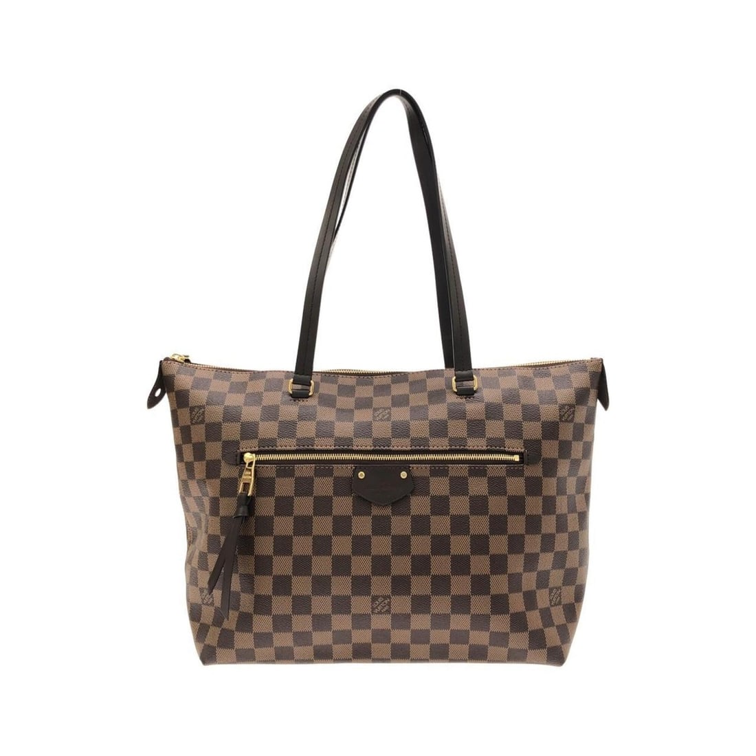 Louis Vuitton Damier Iena MM N41013 Handbag: --- Catalog ---Category: SizeSize (HxWxD): 27.5cm x 41.5cm x 16.5cm / 10.82'' x 16.33'' x 6.49''Category: DesignType: HandbagColor: EbeneGender: Men,WomenMaterial: Coated canvas Hardware Color: