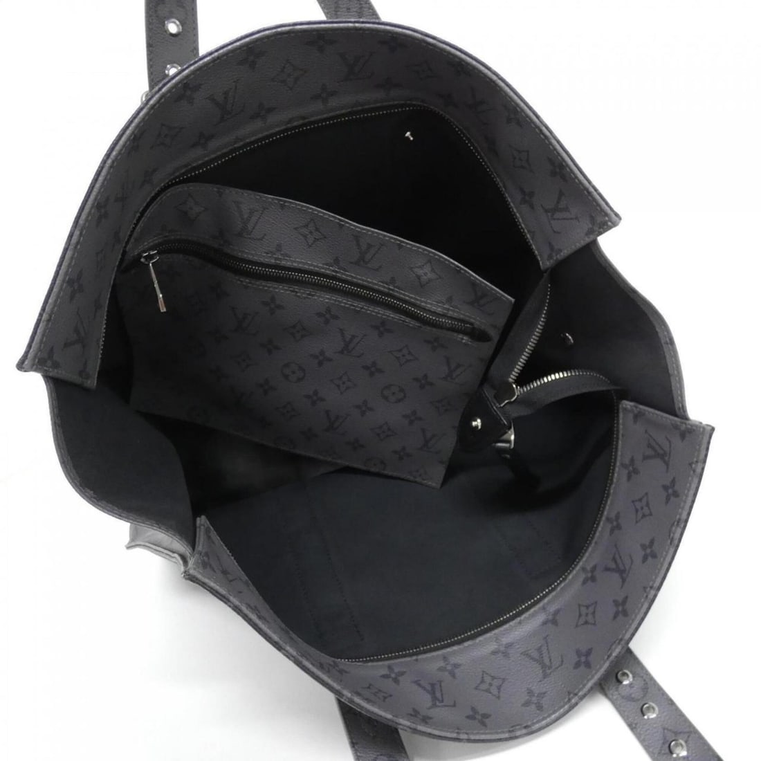 Louis Vuitton Monogram Eclipse Reverse Cabas Zip GM M45379 Handbag - 7