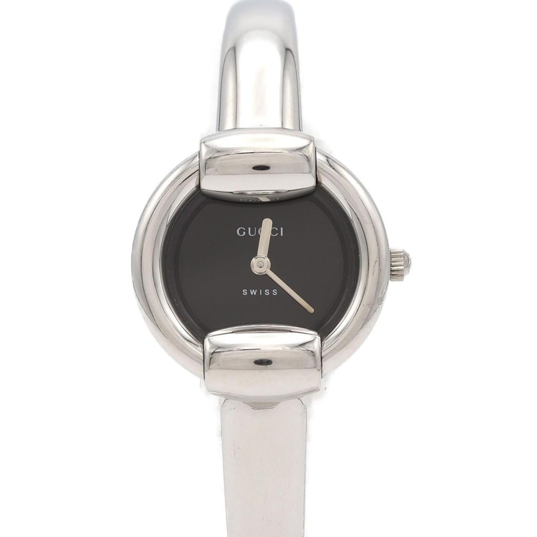 Gucci 1400L SS Quartz Watch: --- Catalog ---Category: SizeWrist Size: 15.5cm / 6.1''Case Diameter: 25.5mm / 1''Category: DesignType: WristwatchGender: WomenColor (Dial): BlackMaterial (Band): Stainless steelMaterial (Case): Stain