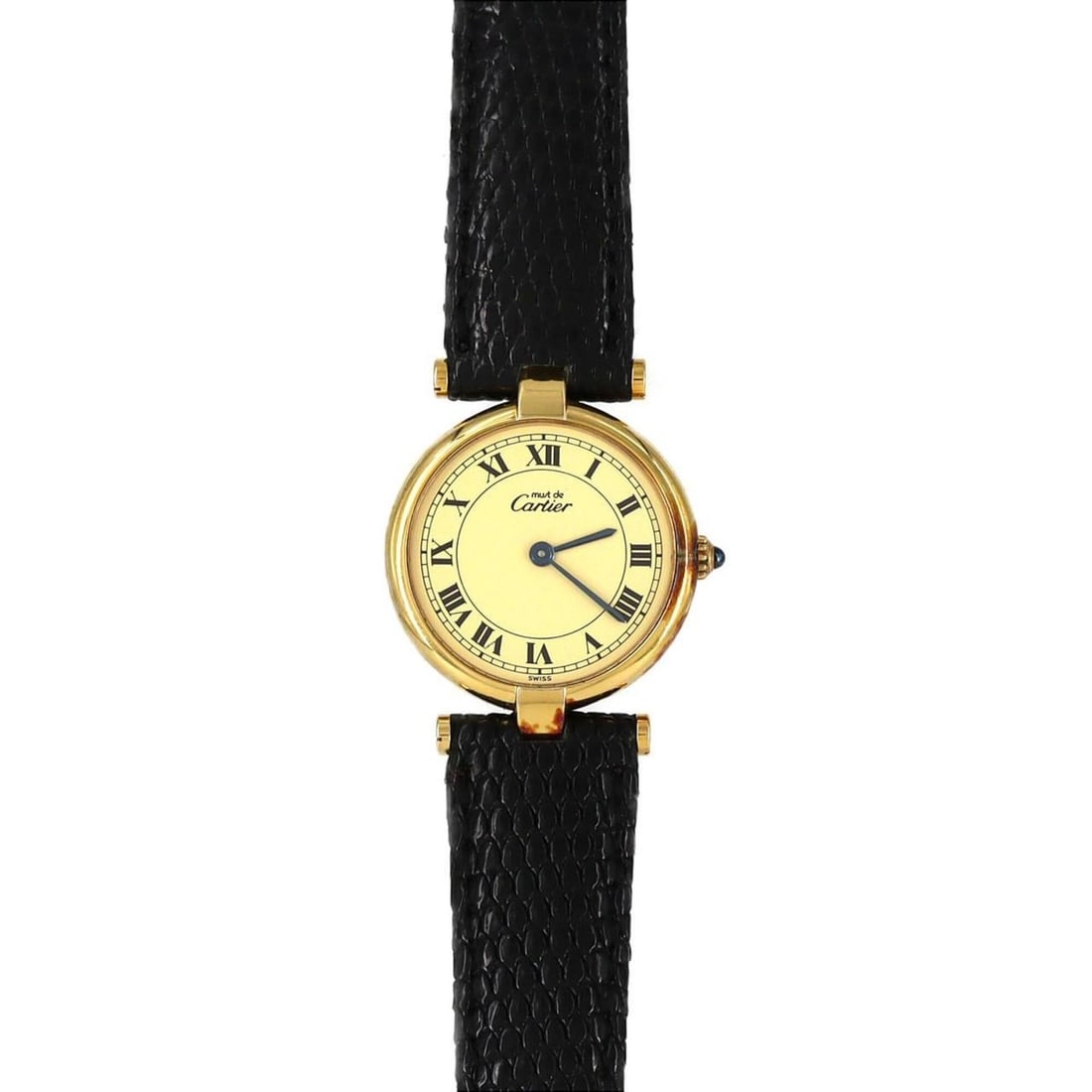Cartier Must VLC SM GP Quartz Watch: --- Catalog ---Category: SizeCase Diameter: 24mm / 0.94''Category: DesignType: WristwatchGender: WomenColor (Dial): IvoryMaterial (Case): Gold platedCategory: GeneralBrand: CartierCategory: