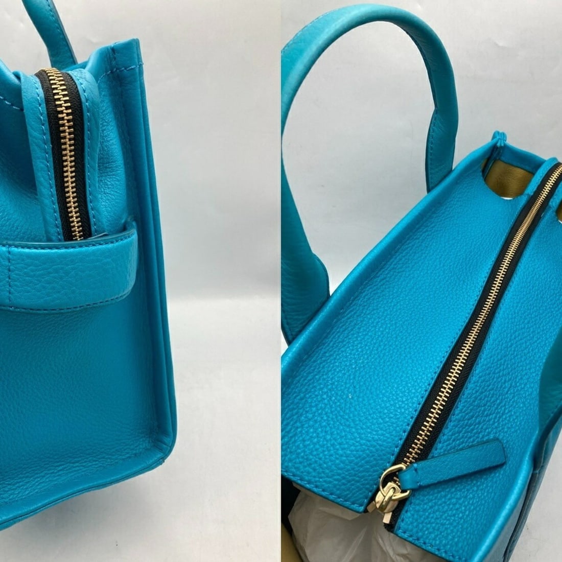 MARC JACOBS The Leather Tote Bag Medium - 3
