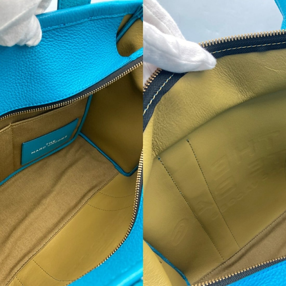 MARC JACOBS The Leather Tote Bag Medium - 8