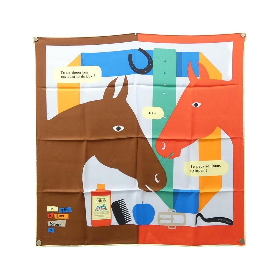 Hermes Hermès Carre Scarf Muffler: --- Catalog ---Category: SizeSize (LxW): 70cm x 70cm / 27.55'' x 27.55''Category: DesignType: ScarfColor: BlueGender: WomenMaterial: Silk Category: GeneralBrand: Hermes--- Item List ---Section: