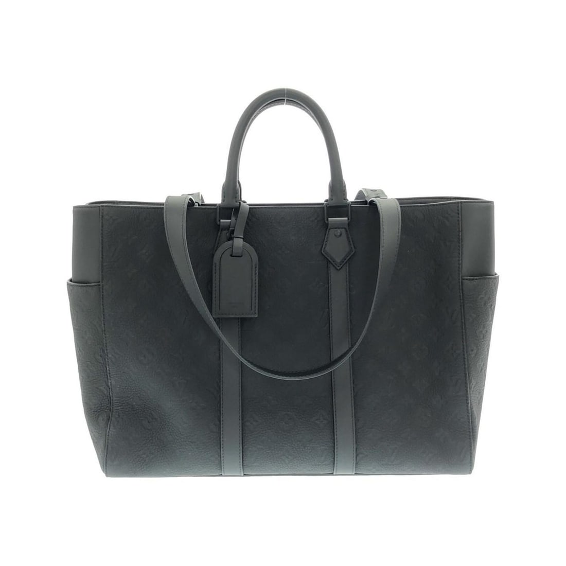Louis Vuitton Taurillon Monogram Sac Plat 24H M21865 Handbag: --- Catalog ---Category: SizeWeight: 1.52kg / 3.35lb.Size (HxWxD): 32cm x 43cm x 17cm / 12.59'' x 16.92'' x 6.69''Strap Length: 70cm / 27.55''Handle Length: 37cm / 14.56''Category: DesignType: