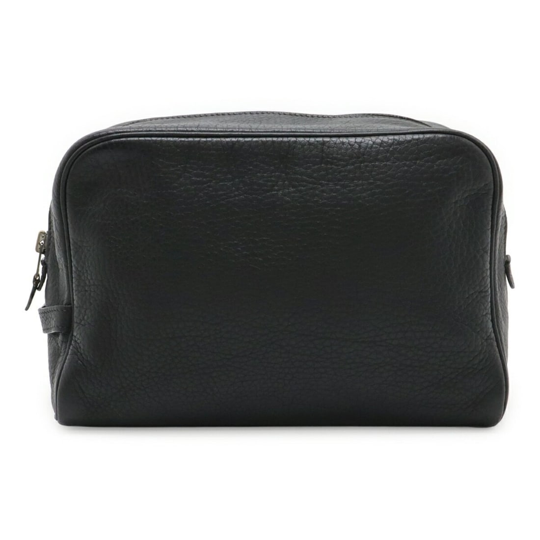 HERMES Hermes Trouse Victoria GM Second Bag Clutch Handbag Pouch Taurillon Clemence Leather Black (1 of 12)
