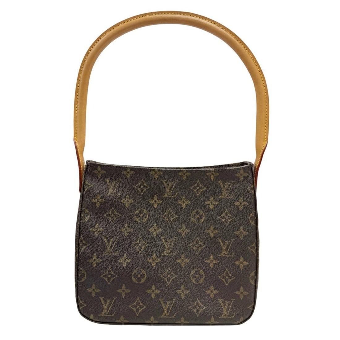LOUIS VUITTON Louis Vuitton Monogram Looping MM M51146 Shoulder Bag for Women and Men: --- Catalog ---Category: SizeSize (HxWxD): 21cm x 23.5cm x 10cm / 8.26'' x 9.25'' x 3.93''Handle Length: 64cm / 25.19''Category: DesignType: Shoulder bagColor: BrownGender: Men,WomenMaterial: Monogram