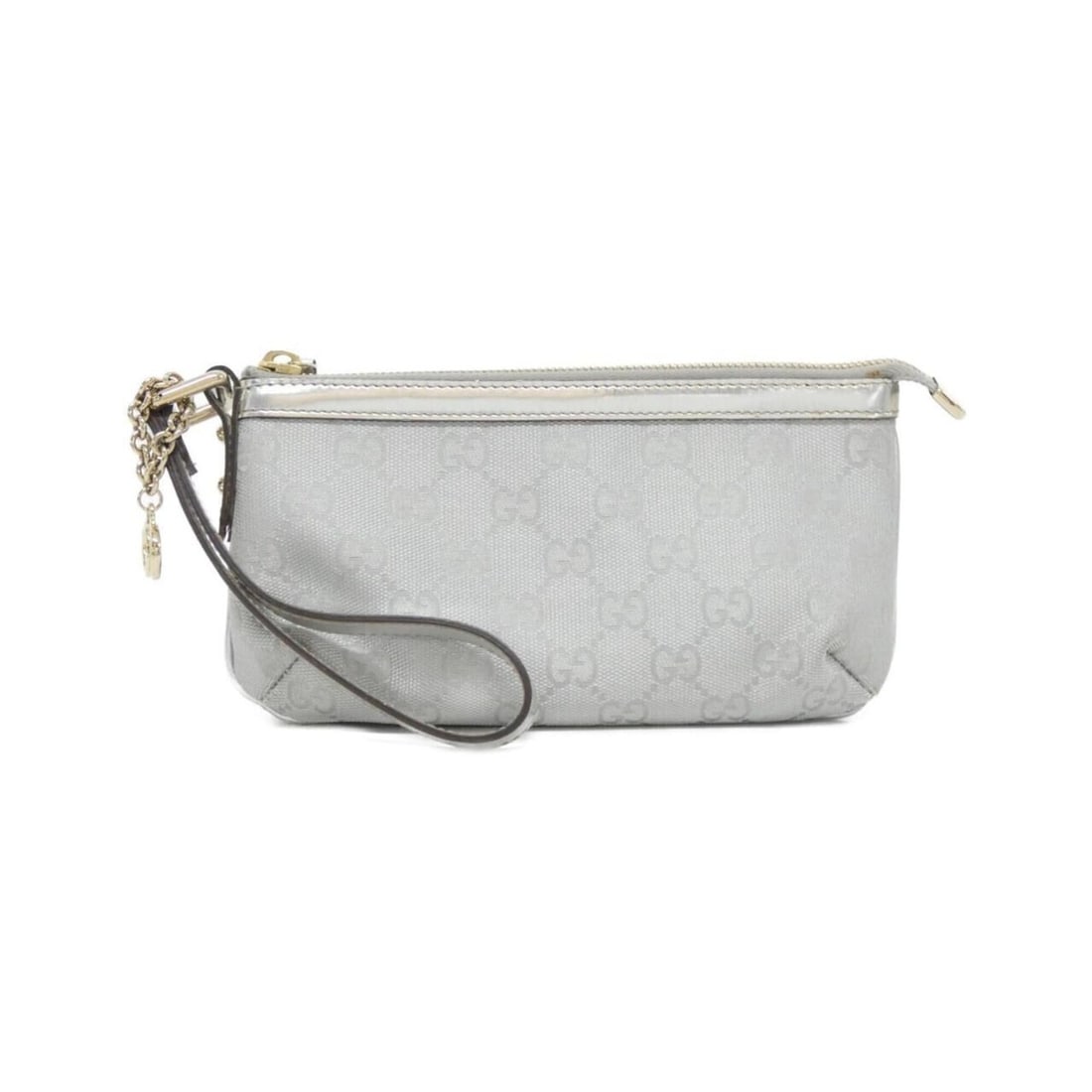 Gucci 191184 handbag: --- Catalog ---Category: SizeWeight: 120g / 4.23oz.Size (HxWxD): 10.5cm x 20.5cm x 3cm / 4.13'' x 8.07'' x 1.18''Handle Length: 34cm / 13.38''Category: DesignType: HandbagColor: SilverGender: Women,Me