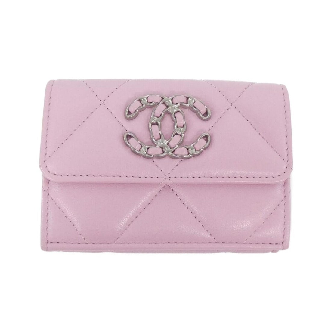 Chanel 19 line AP1789 wallet: --- Catalog ---Category: SizeSize (HxWxD): 8cm x 11cm x 3cm / 3.14'' x 4.33'' x 1.18''Category: DesignColor: PinkGender: WomenMaterial: Leather Category: GeneralMPN: AP1789Brand: Chanel--- Item List