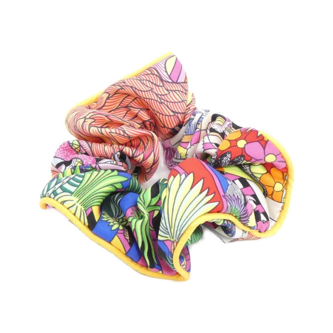 Hermes ANIMAPOLIS Claudia Chouchou: --- Catalog ---Category: SizeSize (LxW): 5cm / 1.96''Category: DesignType: ScrunchieColor: Multi-color, OrangeGender: WomenMaterial: SilkCategory: GeneralBrand: Hermes--- Item List ---Section:
