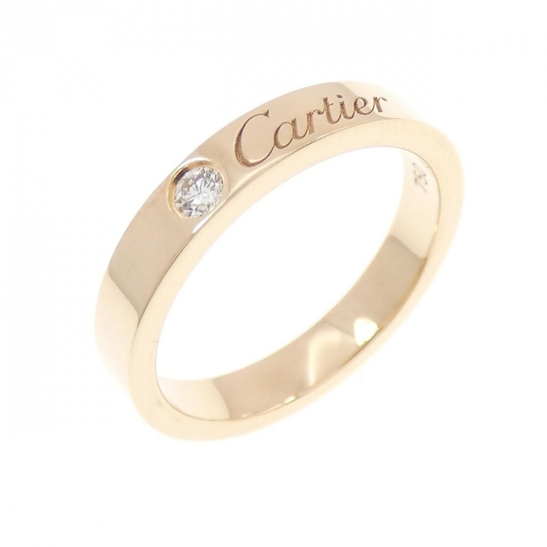 Cartier Wedding 1P Ring: --- Catalog ---Category: SizeJP Size: 7US Size: 4Category: DesignColor: Pink goldGender: WomenMaterial: Pink gold (18K)Category: GeneralMPN: CRB4086400Brand: Cartier--- Item List ---Section: