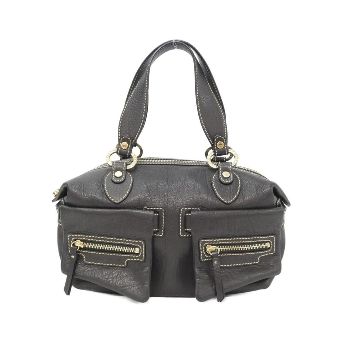 Bvlgari handbag: --- Catalog ---Category: SizeWeight: 730g / 1.6lb.Size (HxWxD): 19cm x 27cm x 13cm / 7.48'' x 10.62'' x 5.11''Handle Length: 41cm / 16.14''Category: DesignType: HandbagColor: BlackGender: