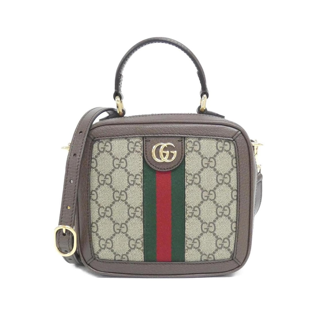 Gucci OPHIDIA 772157 96IWG Handbag: --- Catalog ---Category: SizeSize (HxWxD): 16cm x 18cm x 10cm / 6.29'' x 7.08'' x 3.93''Category: DesignType: HandbagColor: Beige, BrownGender: Women,MenMaterial: GG Supreme Hardware Color: GoldCatego
