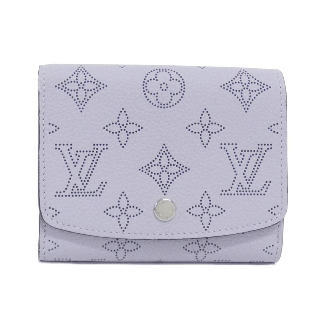 Louis Vuitton Mahina Portefeuille Iris Compact M82517 Wallet/Coin Case: --- Catalog ---Category: SizeSize (HxWxD): 9cm x 12cm x 3cm / 3.54'' x 4.72'' x 1.18''Category: DesignType: Coin purse/coin caseColor: IrisGender: WomenMaterial: Leather Leather/Fur Type: Calf leather