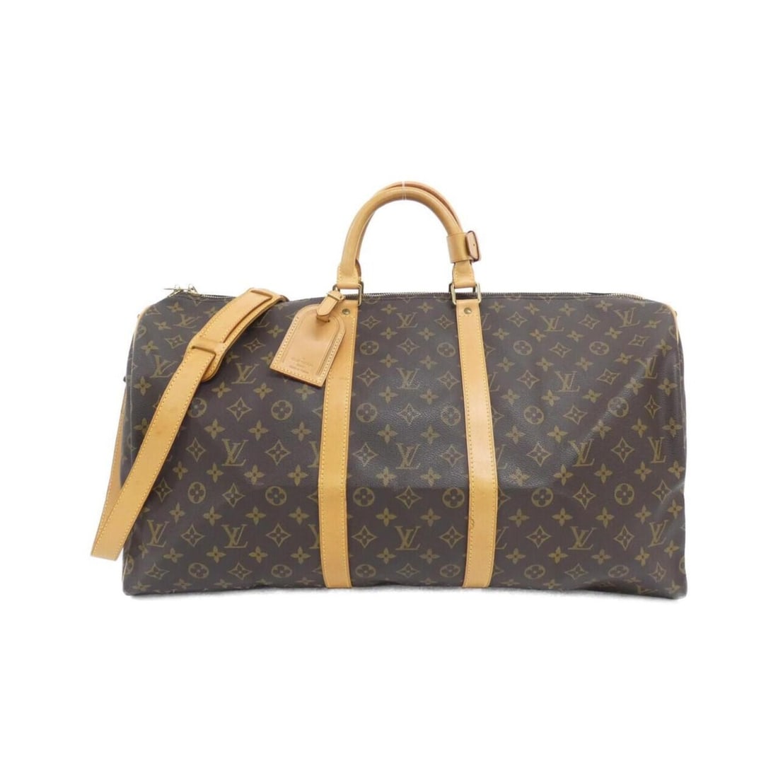 Louis Vuitton Monogram Keepall Bandoulière 55cm M41414 Boston Bag: --- Catalog ---Category: SizeSize (HxWxD): 31cm x 55cm x 24cm / 12.2'' x 21.65'' x 9.44''Category: DesignType: Boston bagColor: MarronGender: Women,MenMaterial: Coated canvas Hardware Color: